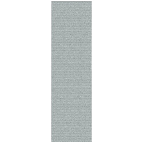 Washable Runner Rug, Non Slip Entry Runner, 2x8 Ft, Turquoise/Gray | Washable Braided Runner Carpet, Non Slip Rubber Dot Backed, For Hallway, Kitchen, Entryway, Bedroom, Laundry Room, Foyer - color: Turquoise/Gray, size: 2' x 8' (Rectangular)