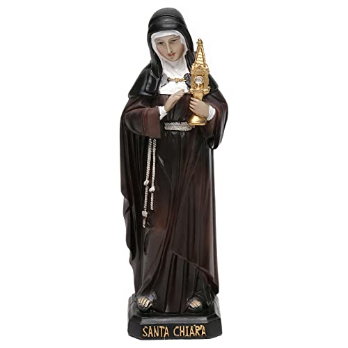 Holyart Resin and PVC Statues: St. Clare 20 cm Resin Statue