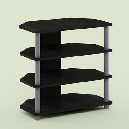 Ipoh TV Stand for up to 32 inch TV, Entertainment Center with Open Shelves for Living Room, Charcoal - color: Charcoal/Grey