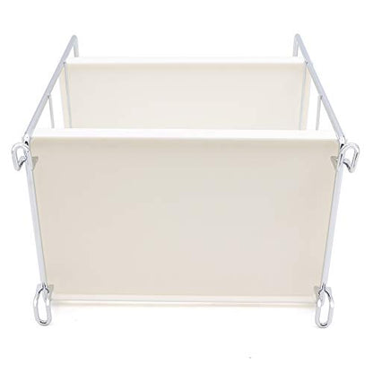 Plastic/Metal Freestanding Stackable Organizer Shelf,Bathroom Countertop Storage Shelf Cosmetic Organizer Holder Kitchen Spice Rack,2-Tier Standing Rack (Silver) - color: Silver