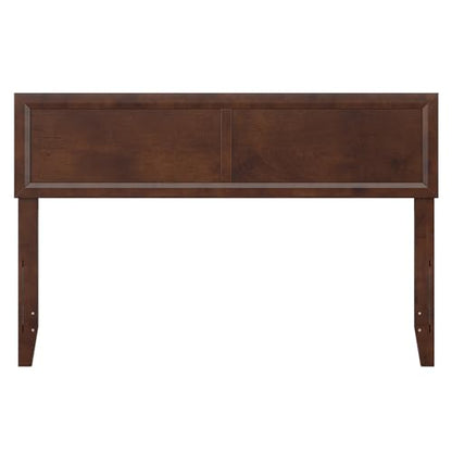 AFI, Sophia Adjustable Modern Queen Wood Headboard, Walnut - color: Walnut, size: Queen (U.S. Standard)