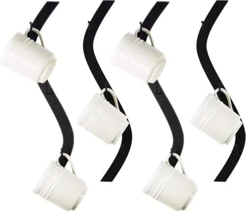 Coffee Mug Wall Rack - Metal Mug Racks for Wall - Unique S Curve Design - Coffee Cup Hanging Holder - Teacup and Mason Jar Hanger Display Holder - style: Curved