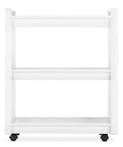 Whitmor 3 Tier Rolling Laundry Cart 8.50x26.0x31.0 - size: 8.50 x 26.0 x 31.0 inches