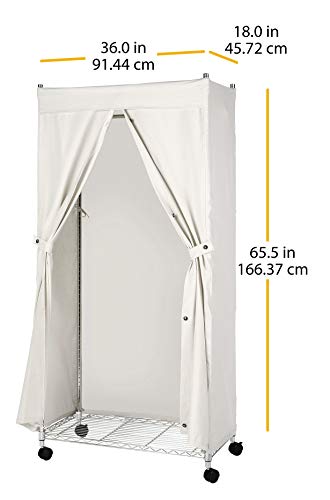 Whitmor Canvas COVER ONLY for Garment Rack