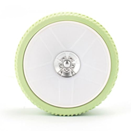 Pongnas Foldable Bedside Lamp with USB Charging Port Warm White LED Light Portable Wheel Design for Bedroom Study Living Room Travel Green - color: Green