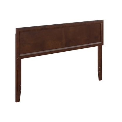 AFI, Sophia Adjustable Modern Queen Wood Headboard, Walnut - color: Walnut, size: Queen (U.S. Standard)
