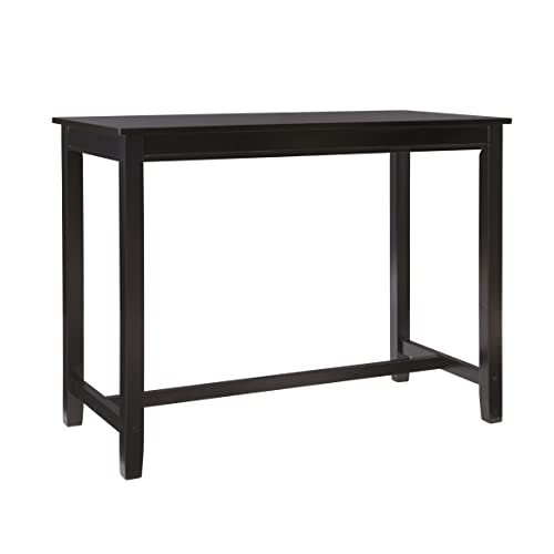 Linon Claridge Black 36 inch Height Bar Table - color: Black, size: Counter Height