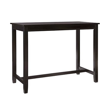 Linon Claridge Black 36 inch Height Bar Table - color: Black, size: Counter Height