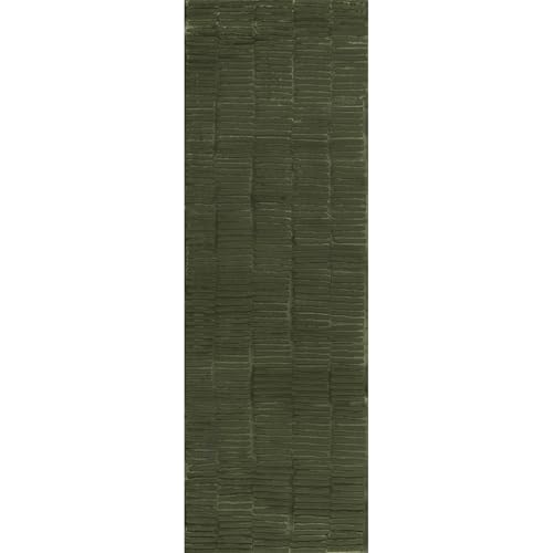 nuLOOM Kailani Green Geometric Washable Runner Rug, 2' x 8' | Nuloom Kailani Geometric 2' x 8' Machine Washable Runner Rug for Living Room Bedroom Dining Room Entryway Hallway, Green - color: Green, size: 2'8" x 8' (Rectangular)