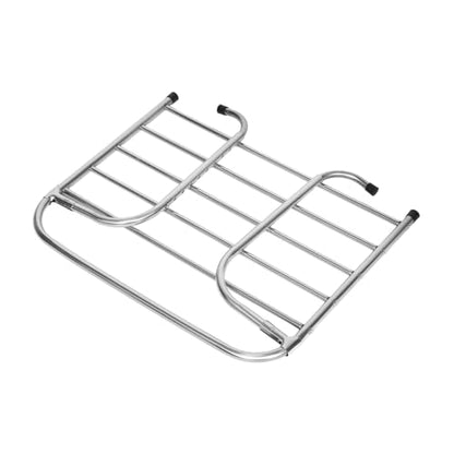 Alipis Foldable Stainless Steel Drying Rack Indoor Clothes Airer for Balcony and Windowsill Retractable Design for Versatile Use and Rustproof