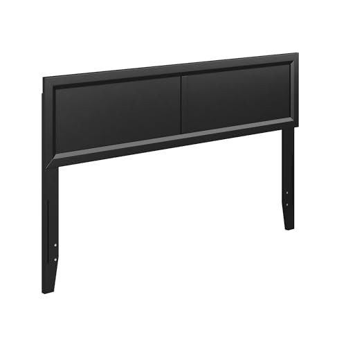 AFI, Sophia Adjustable Modern Queen Wood Headboard, Black - color: Black, size: Queen (U.S. Standard)