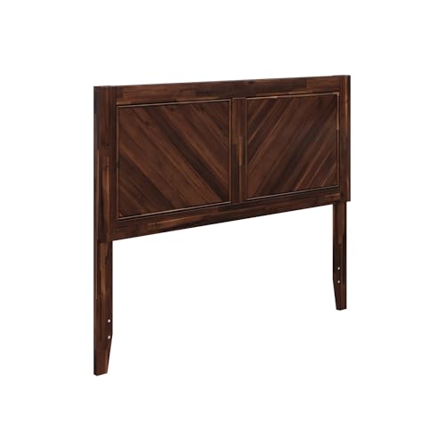 AFI, Canyon Full Solid Wood Rustic Farmhouse Headboard, Barnwood - color: Barnwood, size: Full