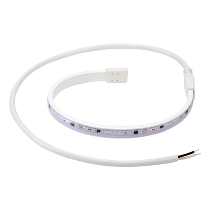 Maxxima 18 in. Hardwired LED Under Cabinet Strip Light, 690 Lumens, 3000K | Warm White, Kitchen and Living Room 120V White Cove Lighting, No Power Supply Needed - size: 18 Inch