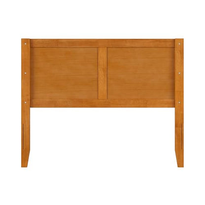 AFI, Canyon Full Solid Wood Rustic Farmhouse Headboard, Light Toffee - color: Light Toffee, size: Full