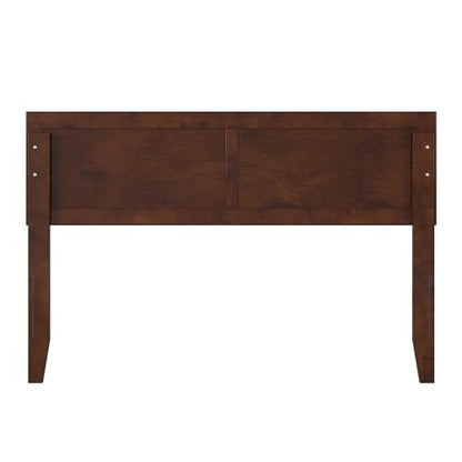 AFI, Sophia Adjustable Modern Full Wood Headboard, Walnut - color: Walnut, size: Full