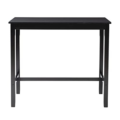 Linon 42 inch Bar Height Pub Claridge Table, Black - color: Black, size: Bar Height