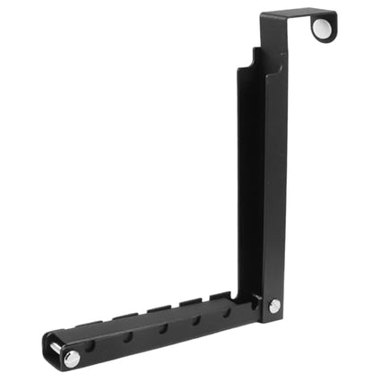 Zorfeter 1 PCS Over The Door Hanger, Foldable Drying Rack 10 Ridges, Black | Heavy Duty Space Saving, For Laundry Bedroom Travel - color: Black