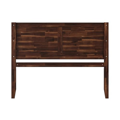 AFI, Canyon Queen Solid Wood Rustic Farmhouse Headboard, Barnwood - color: Barnwood, size: Queen (U.S. Standard)