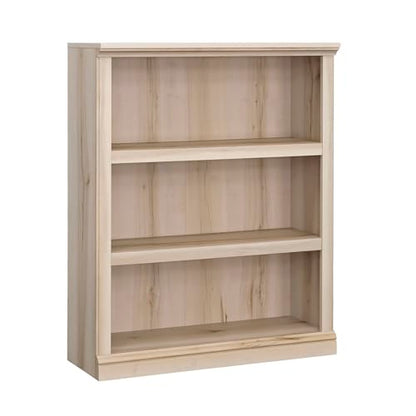 Sauder Miscellaneous Storage 3-Shelf Display Bookcase, Pacific Maple Finish - color: Pacific Maple