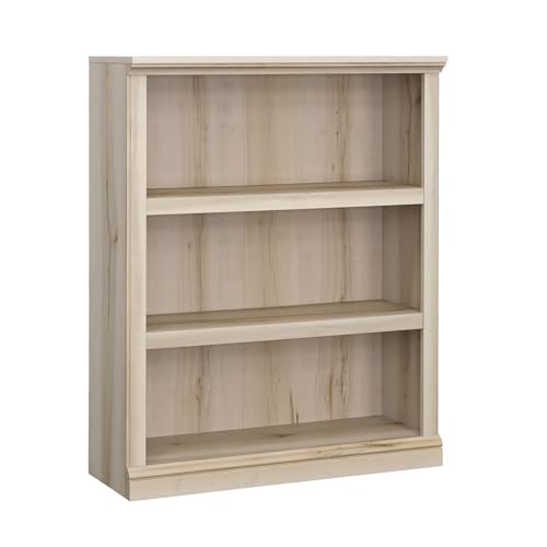 Sauder Miscellaneous Storage 3-Shelf Display Bookcase, Pacific Maple Finish - color: Pacific Maple