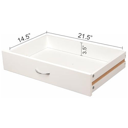 Kitchen Island Cart on Wheels, White Base, Natural Bamboo Top | Drawer, Storage Cabinet, Shelf, Butcher Block - color: White Base