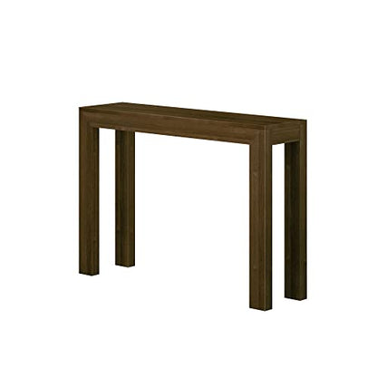 Plank+Beam Modern Console Table, 46 Inch, Walnut | Non-Toxic Finishes, Versatile Design, Modern Design, Easy Assembly, Modern Style, Quick Setup, Solid Wood - color: Walnut, size: 46 Inch