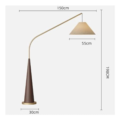 Dimmable Floor Lamp - Arc Light for Living Room, Tall Portable Standing Lamp with Adjustable Brightness, Modern Nordic Style Home Decor, Atmosphere Enhancer
