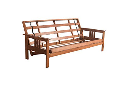Kodiak Futons Monterey Futon Frame, No Drawers, Barbados - color: Frame Only, size: No Drawers, style: Barbados Finish
