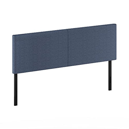 Furinno Roanne Upholstered Headboard, King, Denim - color: Denim, style: King-Plain
