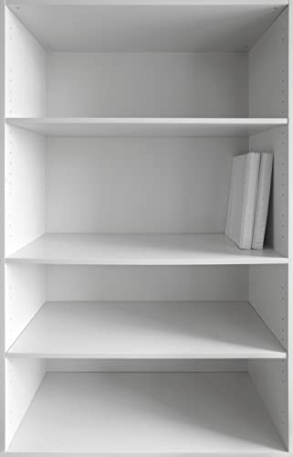 White Cabinet Shelves Melamine 1/2'' Thick, Custom, Cut to Size. (12'' Depth x 22' Inches Length) - color: 12 Inches Depth, size: 22 Inches Length