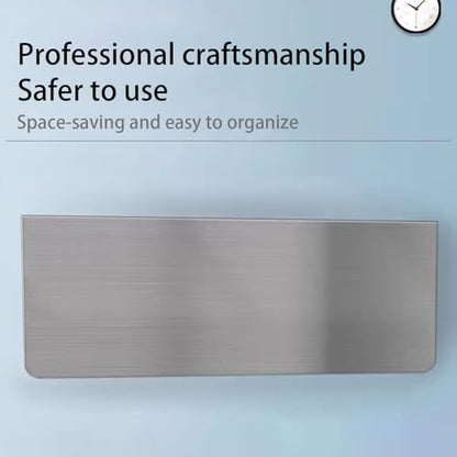 Stainless Steel Wall-Mounted, Folding, Drop-Down, Floating Tables for Tight Spaces, Home Offices, Garages, Basements and Kitchens (100 * 40cm(39.4 * 15.7in)) - size: 100*40cm(39.4*15.7in)