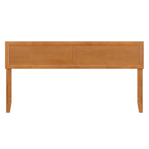 AFI, Sophia Adjustable Modern King Wood Headboard, Light Toffee - color: Light Toffee, size: King (U.S. Standard)