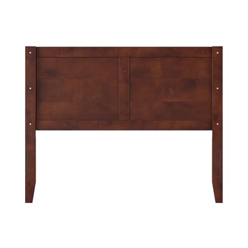 AFI, Canyon Full Solid Wood Rustic Farmhouse Headboard, Walnut - color: Walnut, size: Full