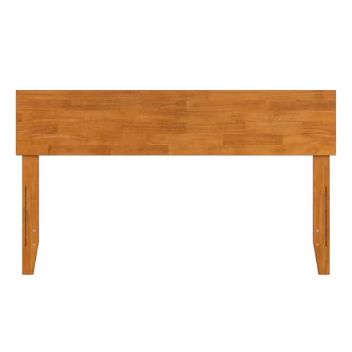 AFI, Orlando Full Adjustable Modern Wood Panel Headboard, Light Toffee - color: Light Toffee, size: Full