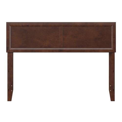AFI, Sophia Adjustable Modern Full Wood Headboard, Walnut - color: Walnut, size: Full