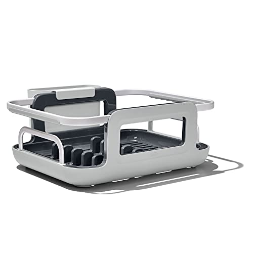 OXO Good Grips Extendable Over-The-Sink Aluminum Drying Dish Rack - size: One Size