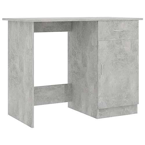 vidaXL , Sleek Writing Desk, Space-Saving Office, Chic Study, Practical Home, Trendy Design for Students