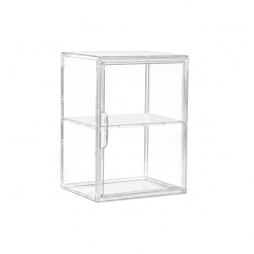 Clear Stackable Storage Bins with Lids, Durable Plastic Organizer Containers for Closet, Shelf & Desktop Organization - size: 14.17 x 8.66 x 10.63 in