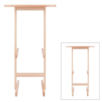 Winsome Riley Snack Table Rack in Natural Finish - color: Natural