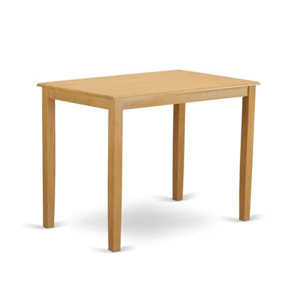 East West Furniture YAT-OAK-H Yarmouth Rectangle Counter Height Dining Table, 30x48 Inch, OAK - color: Oak