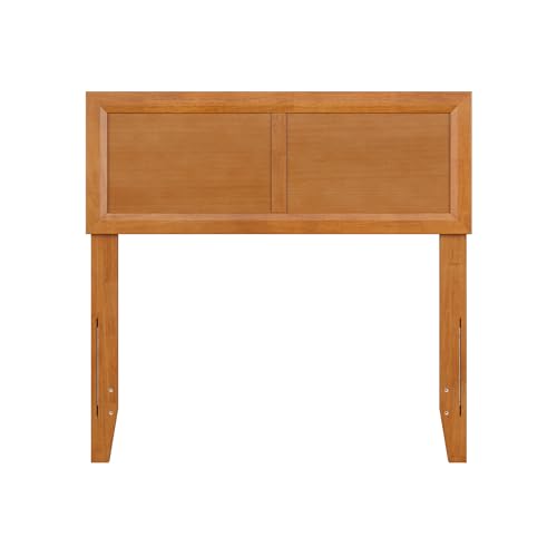 AFI, Sophia Adjustable Modern Twin Wood Headboard, Light Toffee - color: Light Toffee, size: Twin