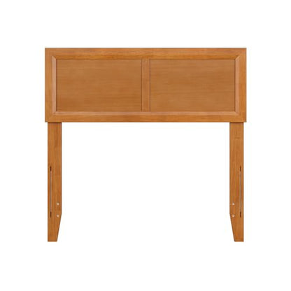 AFI, Sophia Adjustable Modern Twin Wood Headboard, Light Toffee - color: Light Toffee, size: Twin