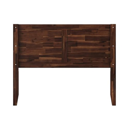 AFI, Canyon Full Solid Wood Rustic Farmhouse Headboard, Barnwood - color: Barnwood, size: Full