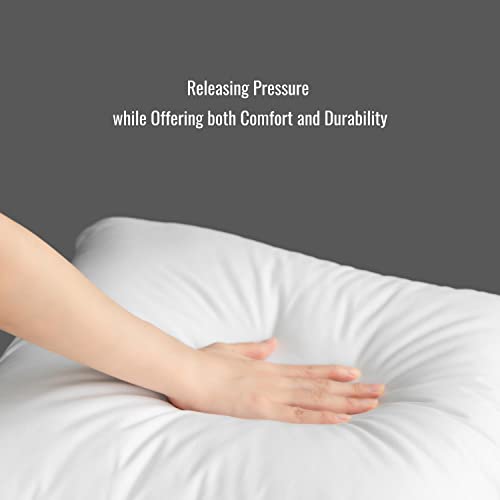 Hofdeco Water Resistant Synthetic Down Alternative Long Lumbar Pillow Insert Sham Stuffer, Rectangle Form, 13"x27" - color: 13"x27", size: 13"x27"