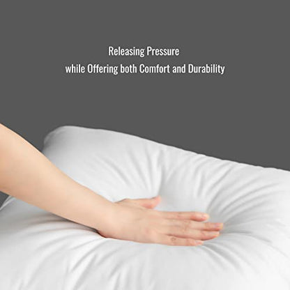 Hofdeco Water Resistant Synthetic Down Alternative Long Lumbar Pillow Insert Sham Stuffer, Rectangle Form, 13"x27" - color: 13"x27", size: 13"x27"