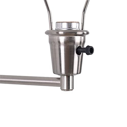 Kenroy Home 30110BS Simplicity Wall Swing Arms, Medium, Brushed Steel