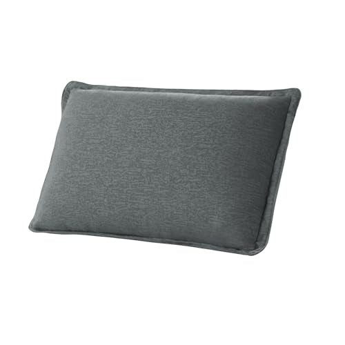 HULALA HOME Backrest Cushion for Sectional Sofa Couch, Grey - color: Grey, size: Backrest Cushion