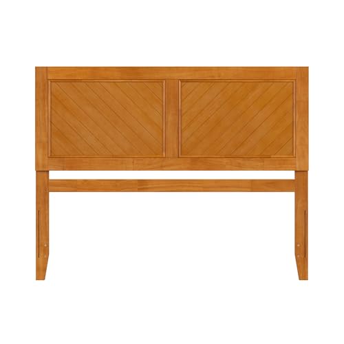 AFI, Canyon Queen Solid Wood Rustic Farmhouse Headboard, Light Toffee - color: Light Toffee, size: Queen (U.S. Standard)
