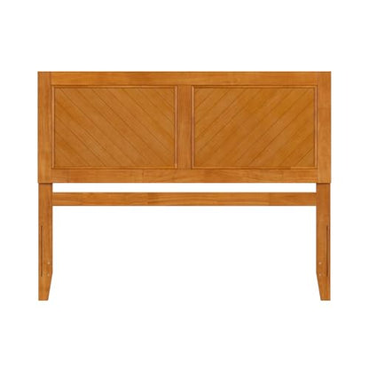 AFI, Canyon Queen Solid Wood Rustic Farmhouse Headboard, Light Toffee - color: Light Toffee, size: Queen (U.S. Standard)