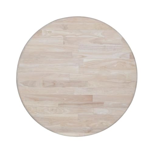 International Concepts 30" Round Top Natural Wood Counter Table - color: Unfinished